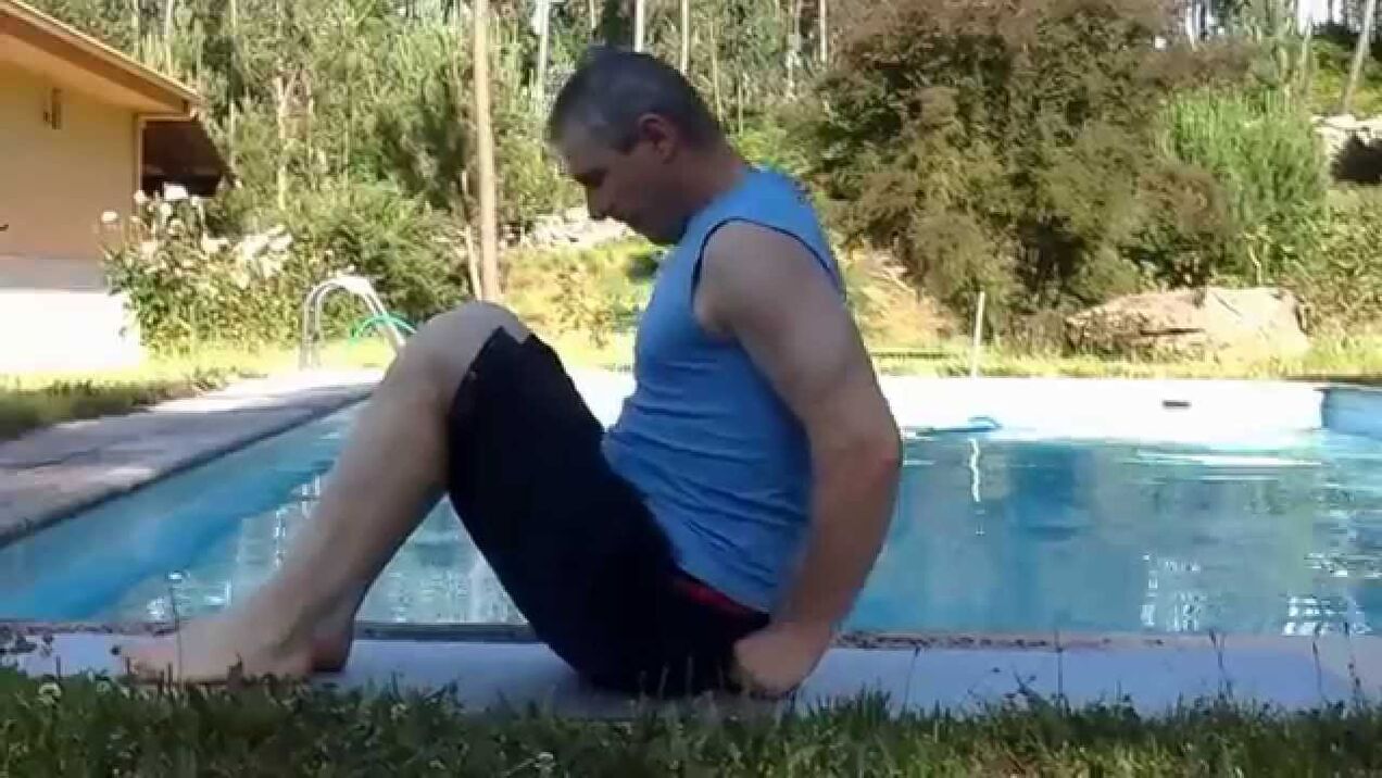 hodanje na stražnjici s prostatitisom